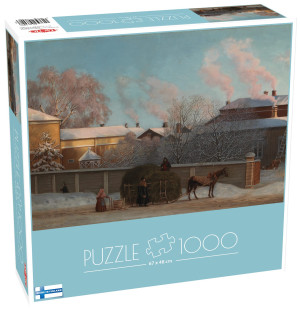 Puzzle 1000 Wright Annankatu on a Cold Winter Morning 58690
