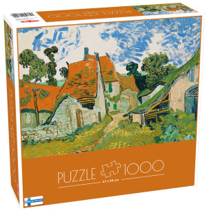 Puzzle 1000 Van Gogh Street in Auvers-sur-Oise 58692