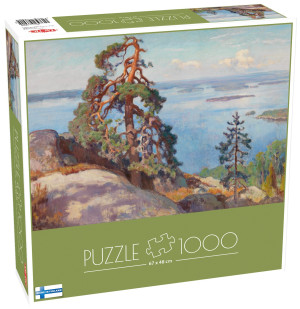 Puzzle 1000 Eero Järnefelt Landscape from Koli 58691