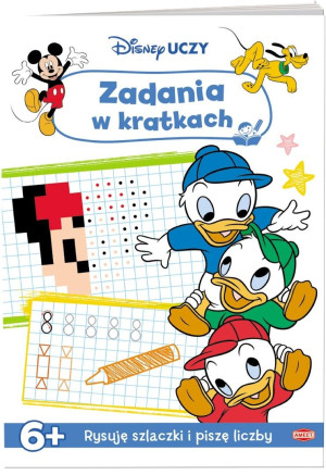 Disney uczy. Miki. Zadania w kratkach