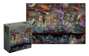 Puzzle 500 Metallic Fantasy 3 Space Quest