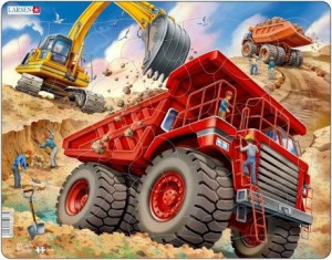Układanka Giant Dump Truck Maxi 33el
