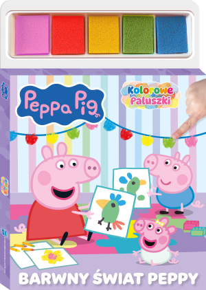 Barwny świat Peppy. Świnka Peppa. Kolorowe Paluszki