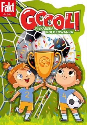 Goool! Piłkarska kolorowanka