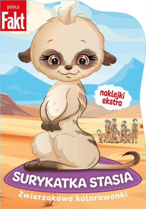 Surykatka Stasia naklejki ekstra