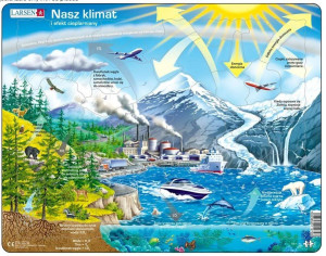Układanka Larsen Maxi Our Climate 69el