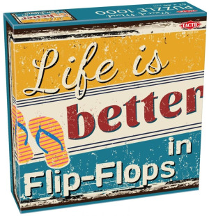 Puzzle 1000 Lovers Flip-Flops