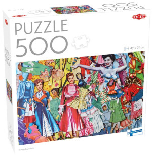 Puzzle 500 Vintage Paper Dolls