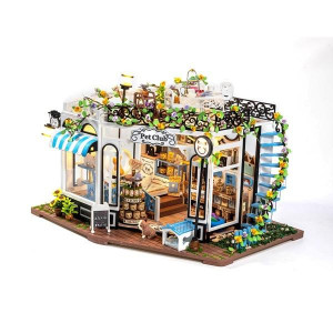 Puzzle 3D Sklep dla zwierzaków z kawiarnią
