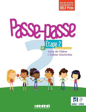 Passe-Passe 2 etape 2 podręcznik + ćw. + app A1.1