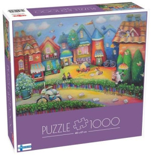 Puzzle 1000 Nokkala: Kaupunki