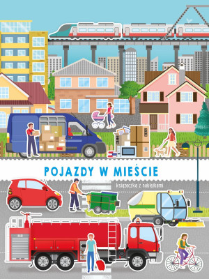 Pojazdy w mieście. Pojazdy z naklejkami