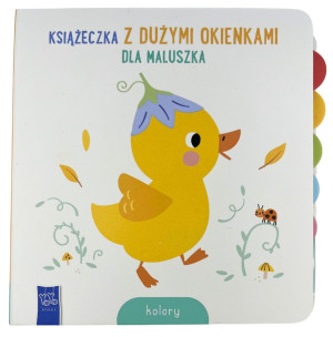 Kolory. Książeczka z dużymi okienkami dla maluszka