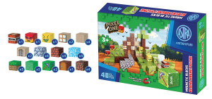 Zestaw klocków magnetycznych Astrafun Pixel One Farma 40 szt.
