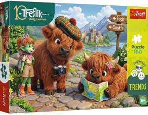 Puzzle 100 Urocza krówka TREFL