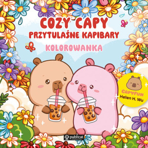 Cozy Capy. Przytulaśne kapibary. Kolorowanka