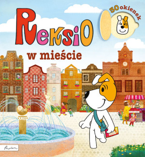 Reksio w mieście. Książka z okienkami
