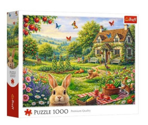Puzzle 1000 Domek na wsi TREFL