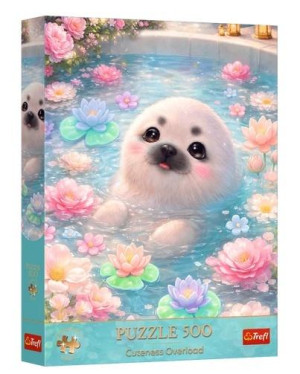 Puzzle 500 Słodka foka TREFL