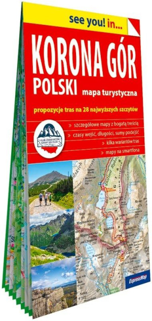 See you! in... Korona Gór Polski mapa turystyczna