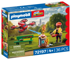 Playmobil Strażacki dron gaśniczy 72197