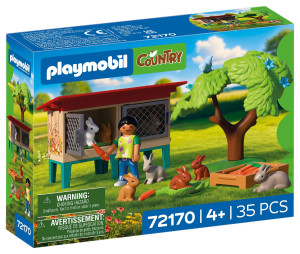 Playmobil Klatka dla królików 72170