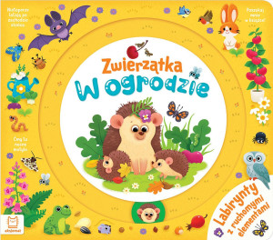 Zwierzątka w ogrodzie. Labirynty z ruchomymi elementami