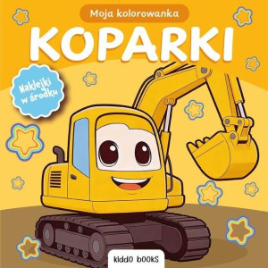 Kolorowanka moja koparki