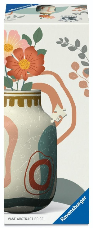 Puzzle 3D Vase Beige