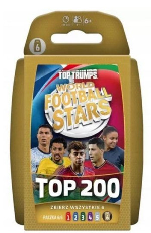 Top Trumps World Football StarsTOP 200 - 6