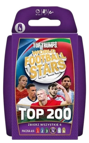 Top Trumps World Football StarsTOP 200 - 4