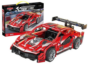 Klocki 488el model auta 1:18