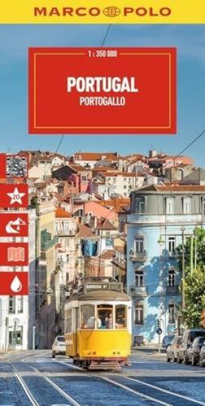 Mapa drogowa Portugalia 1:350 000