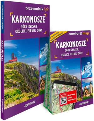 Karkonosze 2w1 light: przewodnik + mapa