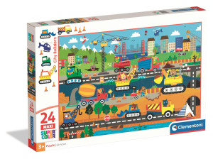 Puzzle 24 Maxi Super kolor Noli City Builders 24840
