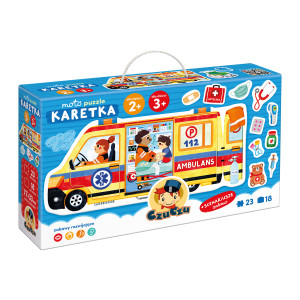 CzuCzu. Moto puzzle Karetka