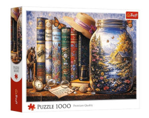 Puzzle 1000 Opowieść zaklęta w słoiku TREFL