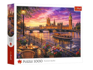 Puzzle 1000 Wieczór nad Tamizą Londyn TREFL