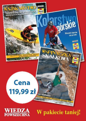 Kolarstwo górskie / Wsponaczka skałkowa / Kajakarstwo pakiet