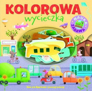 Kolorowa wycieczka Nauka zabawa Baw się figurkami i poznaj kolory