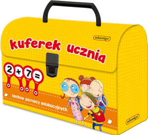 Kuferek ucznia Zestaw pomocy edukacyjnych