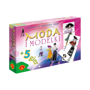 Moda i modelki zabawa w kreatora mody + 5 gier