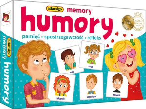 Memory humory Układanka edukacyjna dla najmłodszych