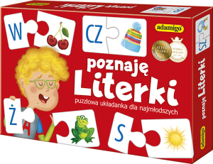 Poznaję literki Gra puzzlowa