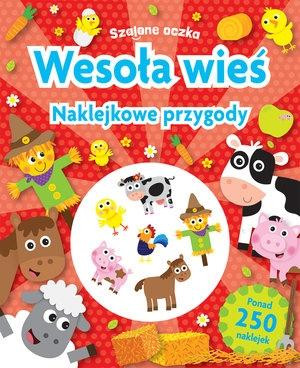 Szalone oczka Wesoła wieś Naklejkowe przygody