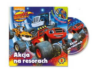 Blaze i Megamaszyny Filmowe opowieści Tom 2 Akcja na resorach