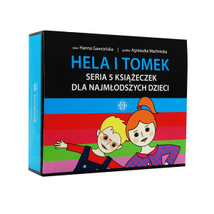Hela i Tomek Seria 5 książeczek dla najmłodszych dzieci