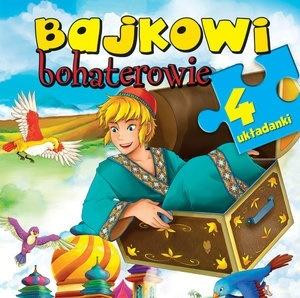 Bajkowi bohaterowie 4 układanki