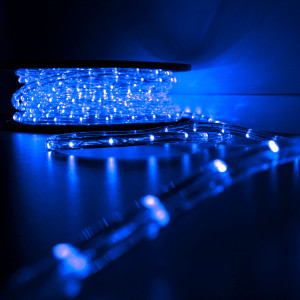 Lichtschlauch, blau, Länge 44 m, ROPELIGHT
