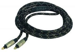 Toslink-Kabel Home Theatre" 2,0m Stecker auf Stecker"
